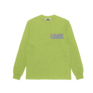 UXE MENTALE 100 standard ls tee chartreuse2