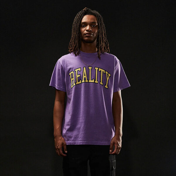 UXE MENTALE theater of reality tee washed purple 3