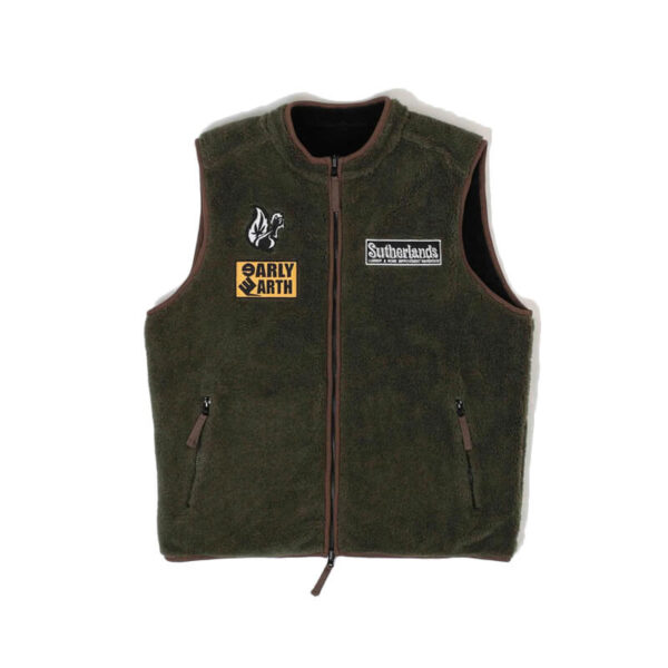 GMT reversible polar fleece moss 1