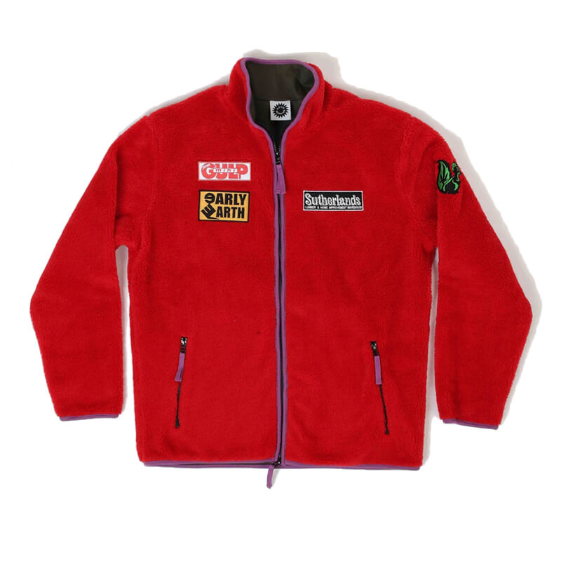 GOOD MORNING TAPES Sutherlands Polar fleece Zip Thru Jacket | THEROOM