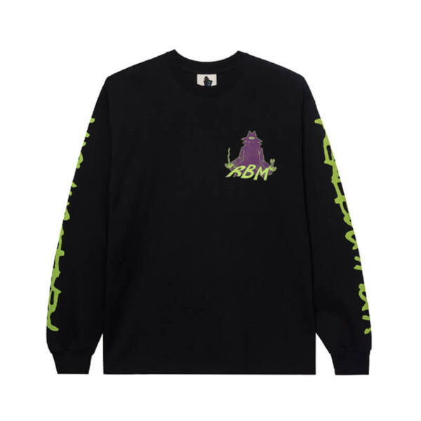 RBM piano meditation ls tee black 1