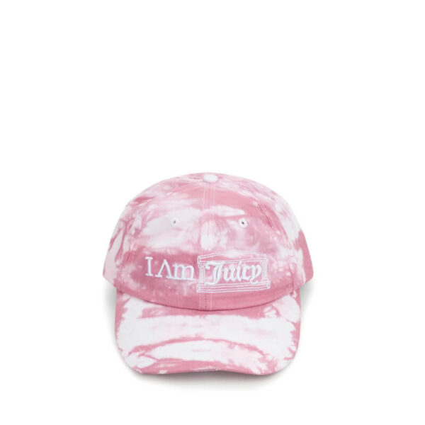 ARIES X JUICY COUTURE I am Juicy Tie Dye Cap pink 1