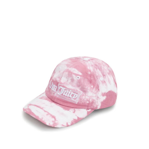 ARIES X JUICY COUTURE I am Juicy Tie Dye Cap pink 2