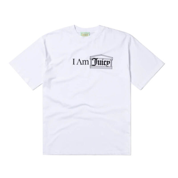 ARIES X JUICY I am juicy ss tee white 1