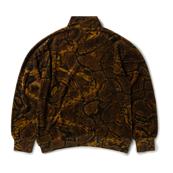 ARIES X JUICY Psysnake Half Zip Sweat brown 2