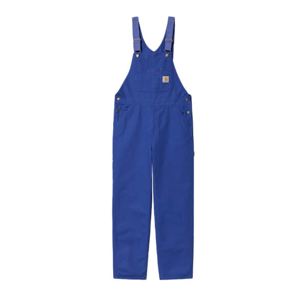 CARHARTT bib overall lazurite rinsed 1