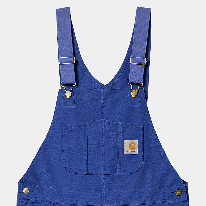 Peto mujer Carhartt W Bib Overall Black rinsed