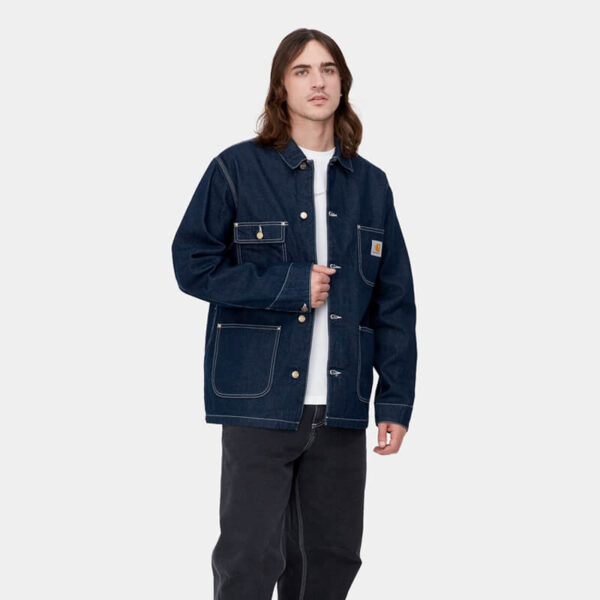 CARHARTT og chore jacket blue 3