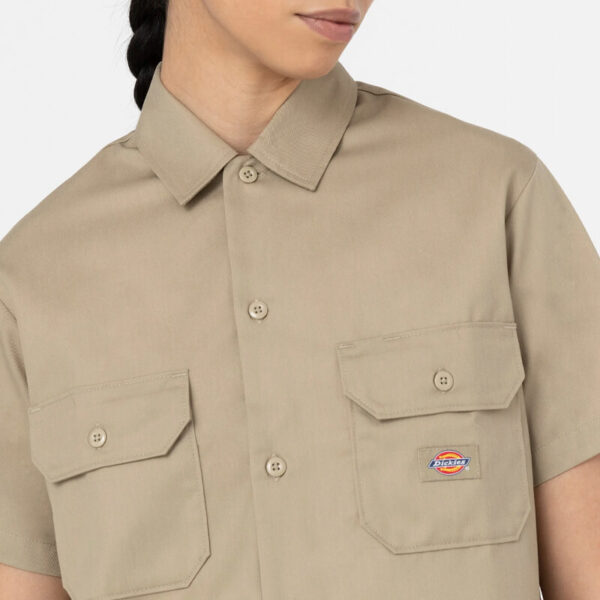 DICKIES wmns work shirt ss khaki 4