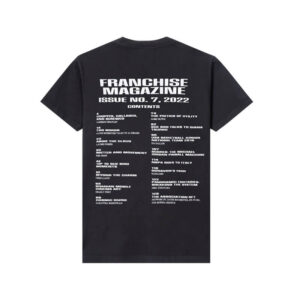 FRANCHISE issue 7 ss tee washed black1