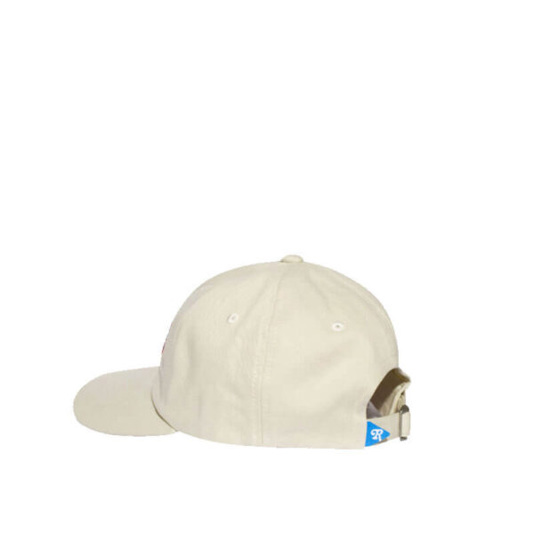 RECEPTION 6 panel cap cook cotton twill white bone 2