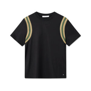 WOOD WOOD James Rib Tee - Black