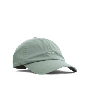WOOD WOOD Low Profile Cap – Silver Green