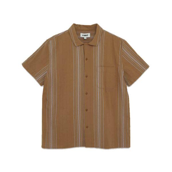 YMC Malick Shirt - Brown