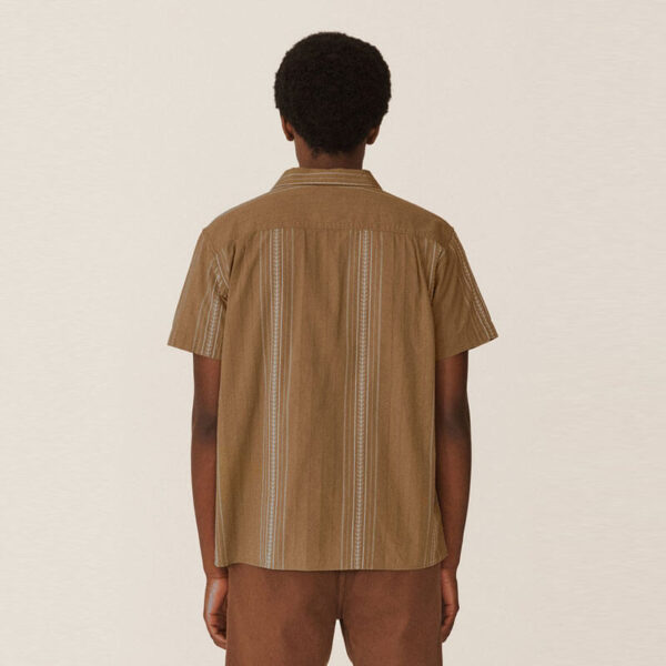 YMC-Malick-Shirt-Brown-4