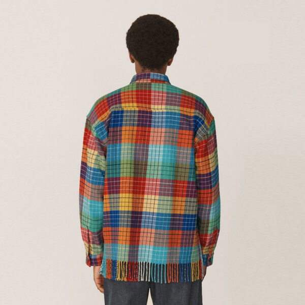 YMC Ryder Fringe Shirt - Multi