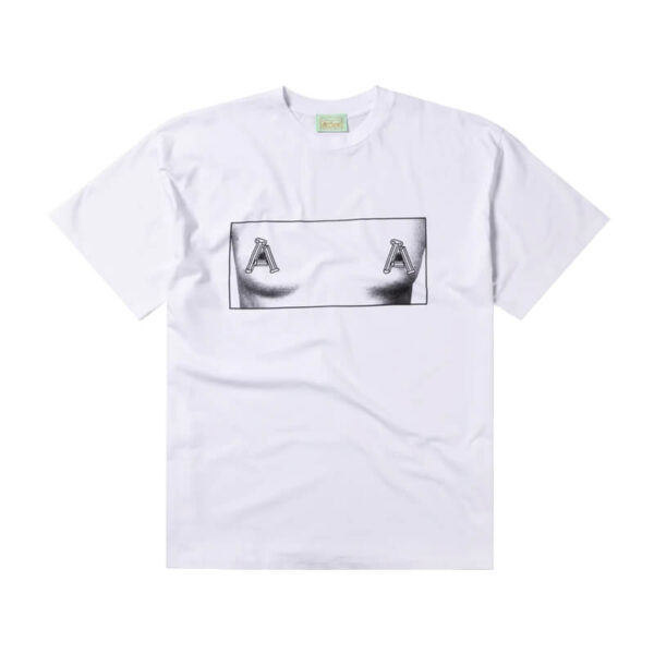 ARIES boobs ss tee white 1