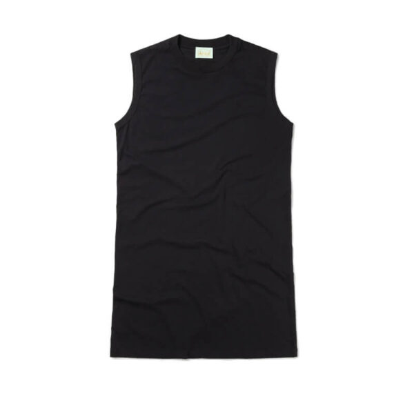 ARIES confused vest dress black 1