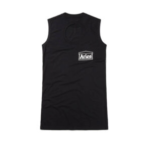 ARIES confused vest dress black 2