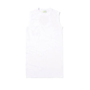 ARIES confused vest dress white 1