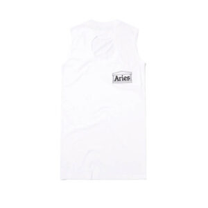 ARIES confused vest dress white 2