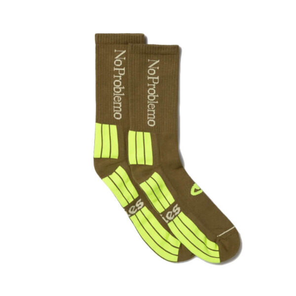 ARIES no problemo socks olive 1