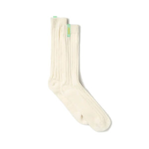 ARIES premium ribbed socks alabaster 1