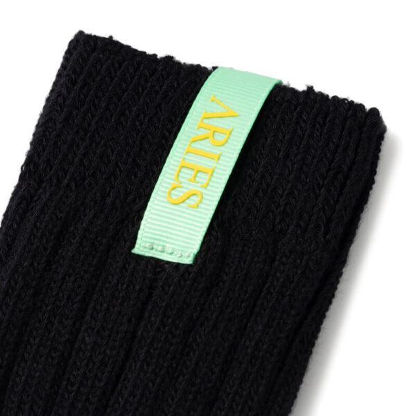 ARIES premium ribbed socks black 4