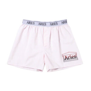 ARIES temple boxer shorts pink 1