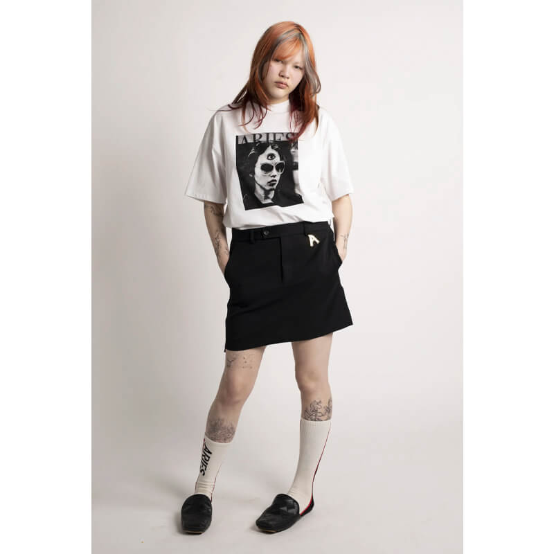 Aries Arise - Triclops SS Tee (White) – MILK STORE