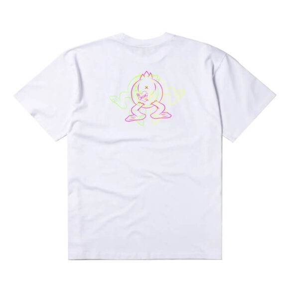 ARIES trippy aye duck ss tee white 2