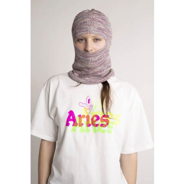 ARIES trippy aye duck ss tee white 5