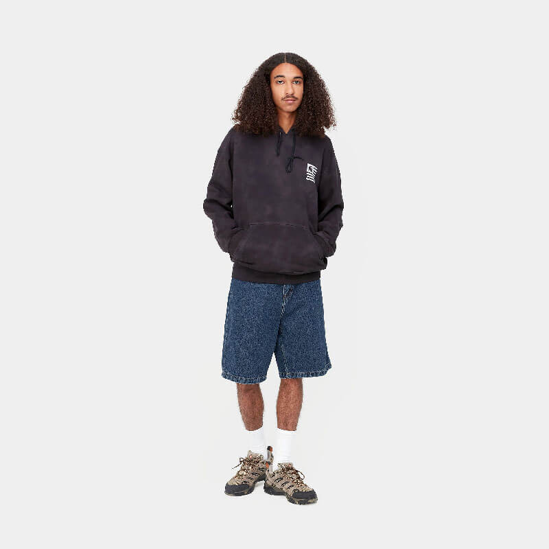 CARHARTT WIP Brandon Short - Blue Heavy Stone | THEROOM