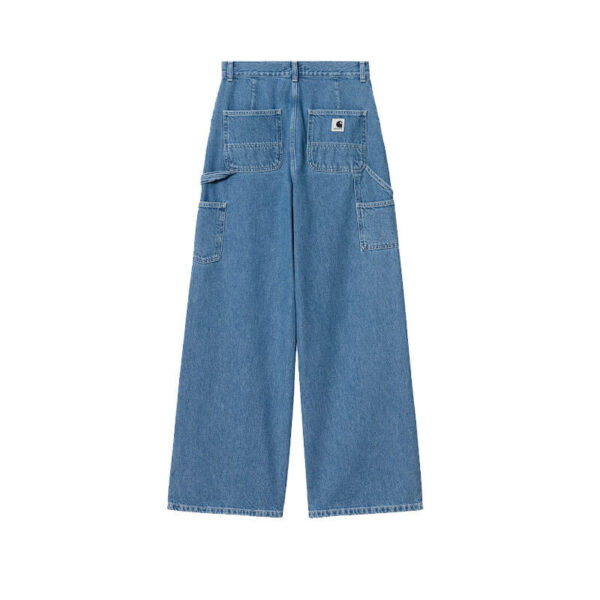 W' Jens Pant - Blue Heavy Stone Washed