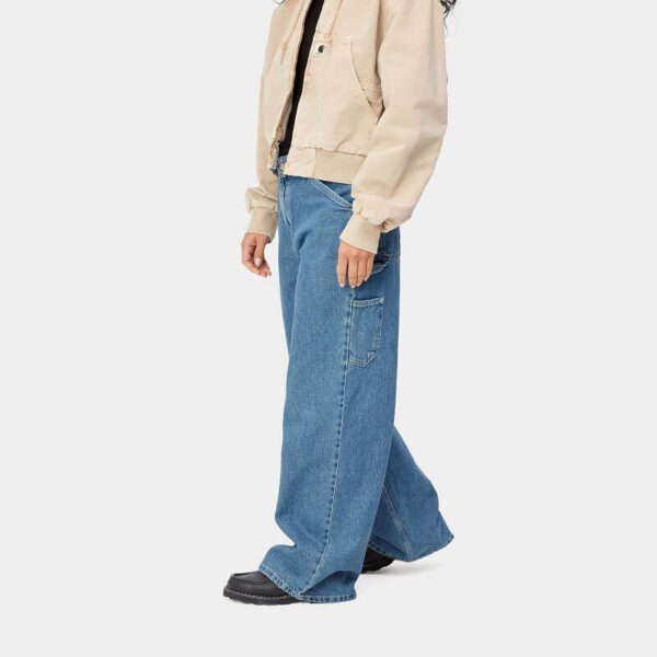 W' Jens Pant - Blue Heavy Stone Washed