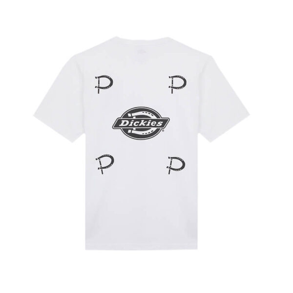 DICKIES X POP tee white 2