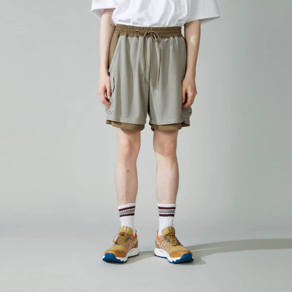 F/CE - Fast Dry Layered Shorts - Olive