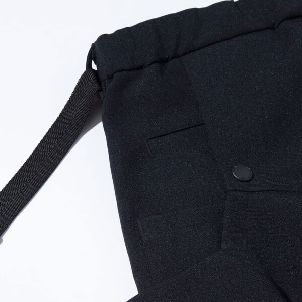 Lightweight Balloon Cropped Pant - Charcoal
