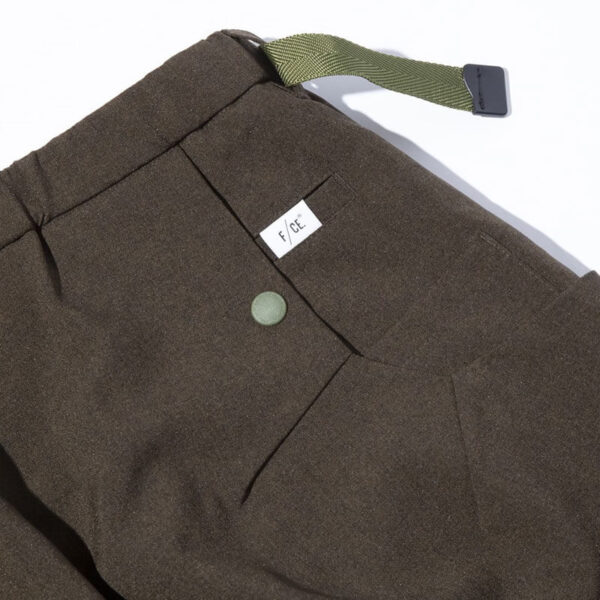 Lightweight Balloon Cropped Pant - Charcoal