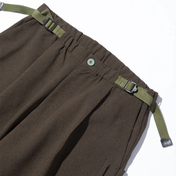 Lightweight Balloon Cropped Pant - Charcoal