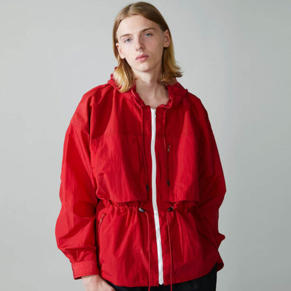 Oversized Mountain Parka - Red