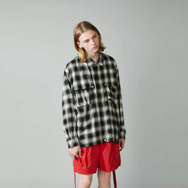 Recycle Ombre Tech Shirt - Beige