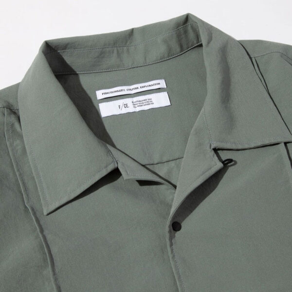 Ventilating Cuban Shirt - Olive