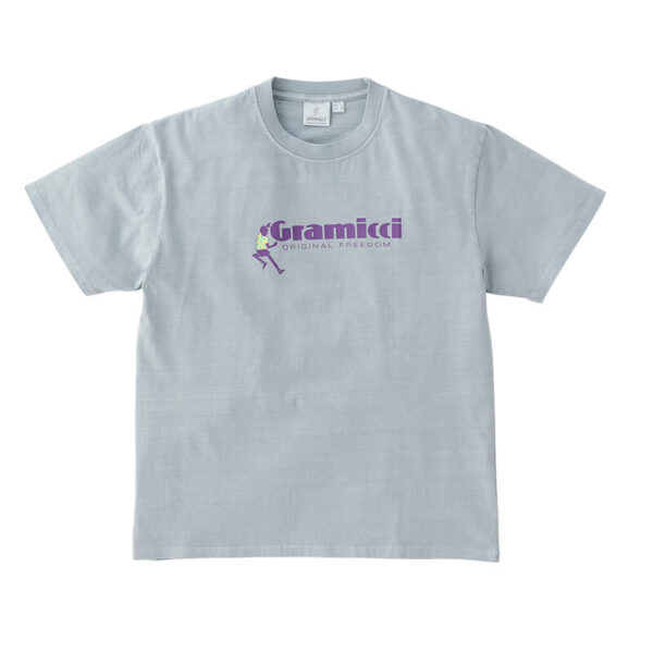 GRAMICCI dancing man tee smoky slate 1