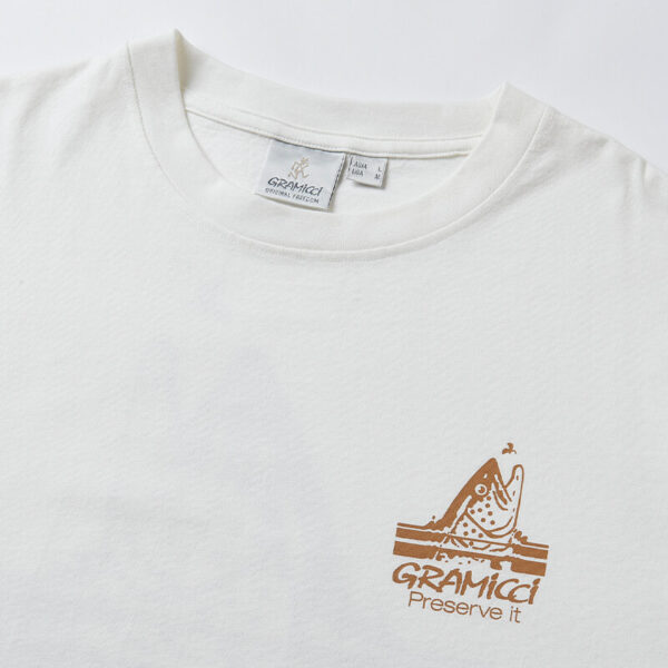 GRAMICCI trout tee white 3