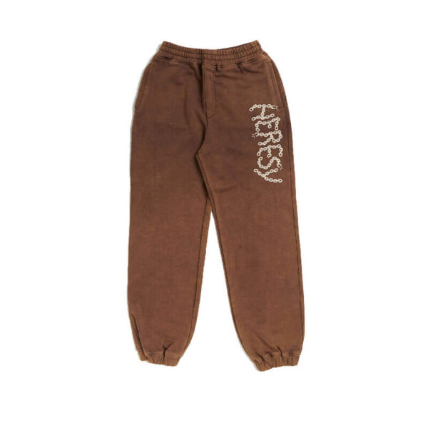 HERESY Chain Sweatpant - Brown