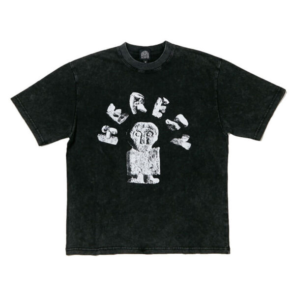 HERESY Slabs Tee - Washed Black