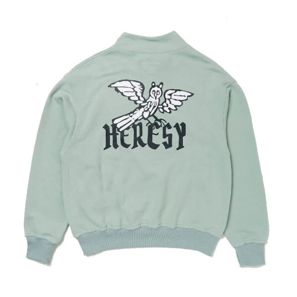 HERESY Tawny Zip Sweatshirt - Teal