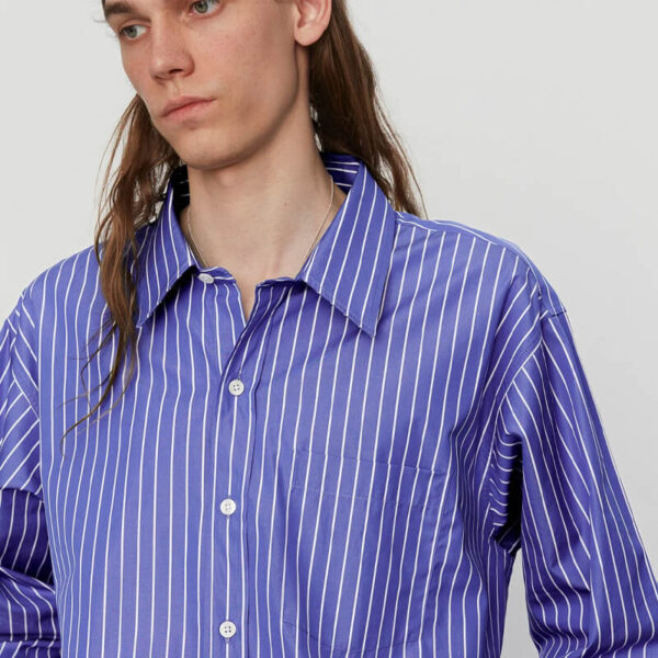 MFPEN executive shirt blue stripe 5