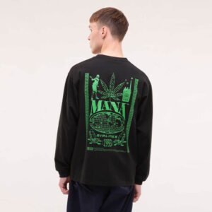 MANASTASH Airline LS CiTee - Black